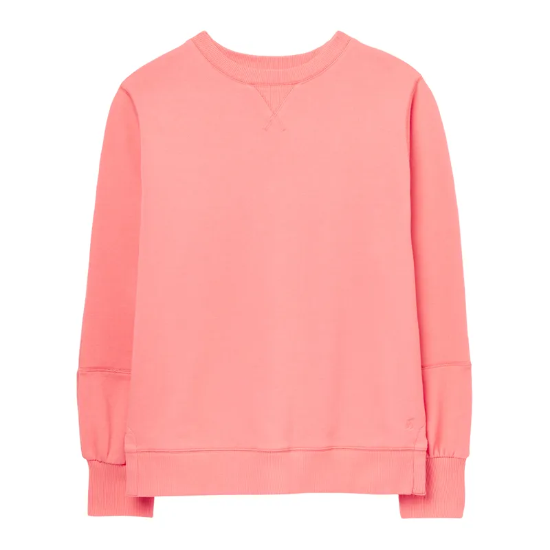 Joules Amina Crew Neck Sweatshirt - Coral